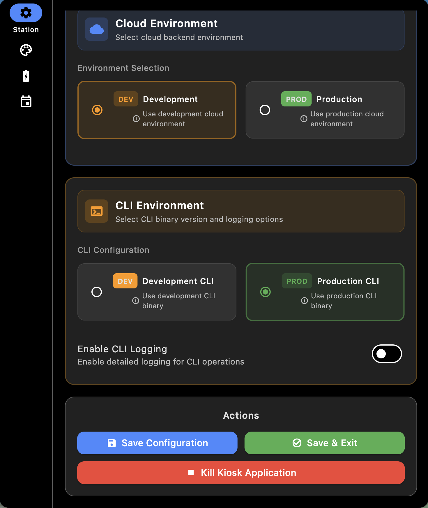 Cloud and CLI Environment Configuration